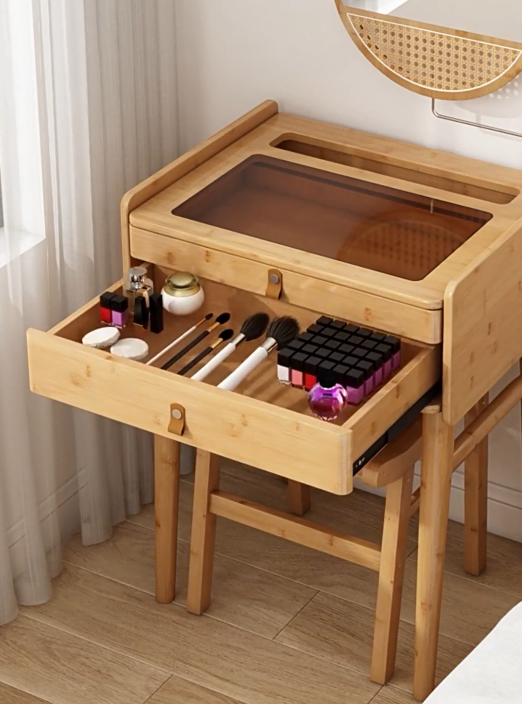 Bamboo Make-Up Table